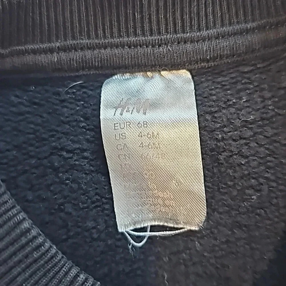 H&M baby 4 to 6 month Space adventures sweat set - Picture 3 of 3